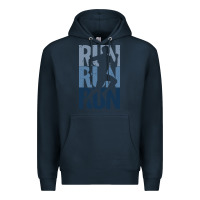 Navy Run Running | for Runners Premium Hoodie - artisFamous