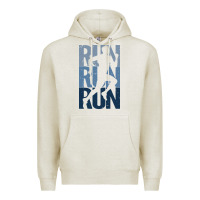 Oatmeal Heather Run Running | for Runners Premium Hoodie - artisFamous