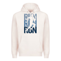 Pale Pink Run Running | for Runners Premium Hoodie - artisFamous
