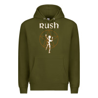 Army Green rush starman Premium Hoodie - artisFamous