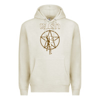 Oatmeal Heather rush starman Premium Hoodie - artisFamous