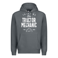 Rock Tractor Mechanic Gift Funny Job Title Profession Birthday Idea Premium Hoodie - artisFamous