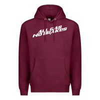 Burgundy all gas no brakes for dark Premium Hoodie - artisFamous