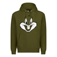 Army Green bugs bunny Premium Hoodie - artisFamous