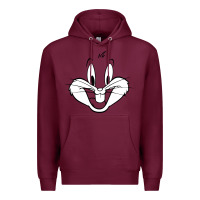 Burgundy bugs bunny Premium Hoodie - artisFamous