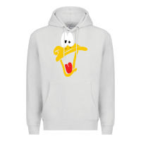Dove Grey daffy duck Premium Hoodie - artisFamous