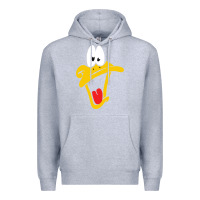 Heather Grey daffy duck Premium Hoodie - artisFamous