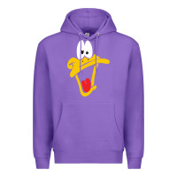 Purple daffy duck Premium Hoodie - artisFamous
