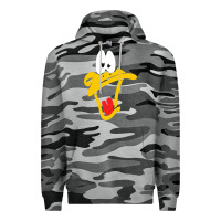 Slate Camo daffy duck Premium Hoodie - artisFamous