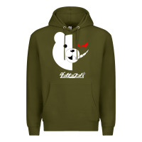 Army Green dangan ronpa  monokuma Premium Hoodie - artisFamous