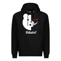 Black dangan ronpa  monokuma Premium Hoodie - artisFamous