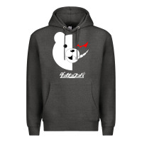 Charcoal Heather dangan ronpa  monokuma Premium Hoodie - artisFamous