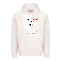Pale Pink dangan ronpa  monokuma Premium Hoodie - artisFamous
