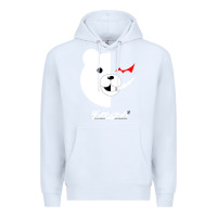 White dangan ronpa  monokuma Premium Hoodie - artisFamous