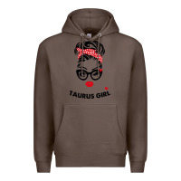 Coffee taurus girl Premium Hoodie - artisFamous