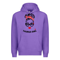 Purple taurus girl Premium Hoodie - artisFamous