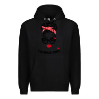 Black taurus girl Premium Hoodie - artisFamous