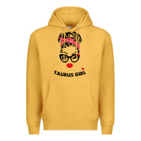 Mustard taurus girl Premium Hoodie - artisFamous
