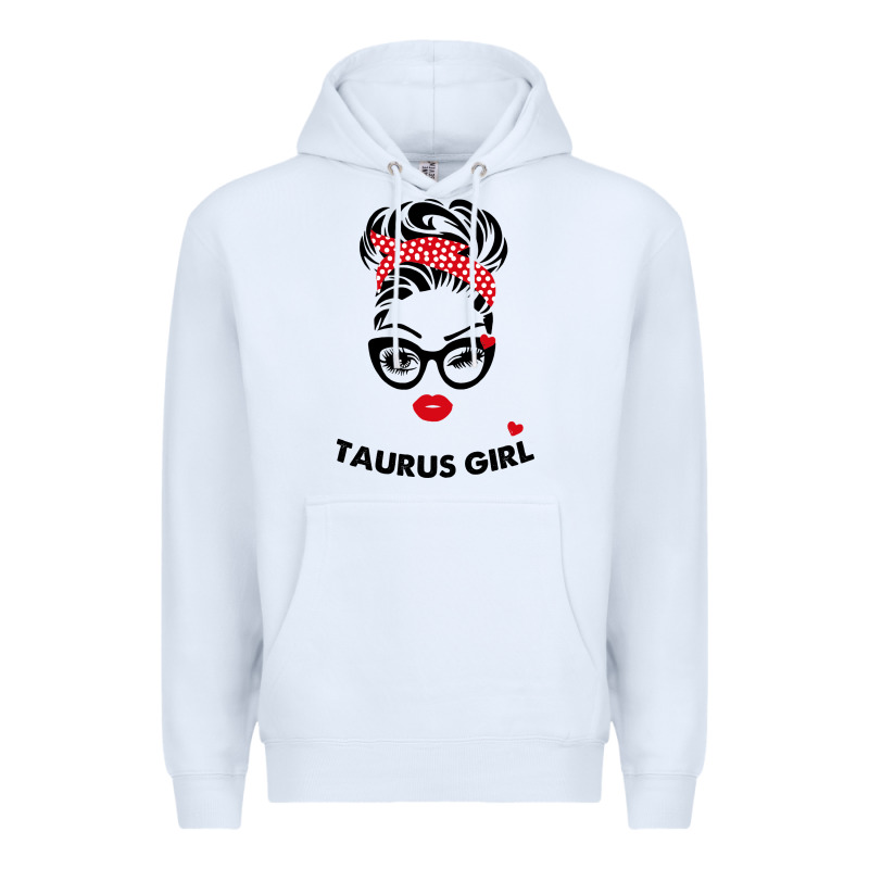 Taurus Girl Premium Hoodie by artisFamous | Teevron