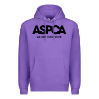 Purple aspca we are their voice Premium Hoodie - artisFamous