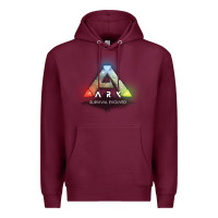 Burgundy ARK SURVIVAL EVOLVED GAME PLAY Premium Hoodie - artisFamous