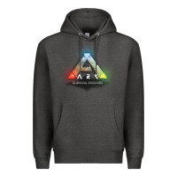 Charcoal Heather ARK SURVIVAL EVOLVED GAME PLAY Premium Hoodie - artisFamous