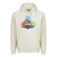 Oatmeal Heather ARK SURVIVAL EVOLVED GAME PLAY Premium Hoodie - artisFamous