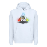 White ARK SURVIVAL EVOLVED GAME PLAY Premium Hoodie - artisFamous