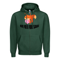 Sports Green Oh, For Fox Sake Zipper Hoodie - Bettercallsaul