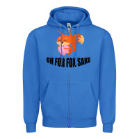 True Royal Oh, For Fox Sake Zipper Hoodie - Bettercallsaul
