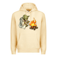 Pina Colada Yoda is warming up Premium Hoodie - artisFamous