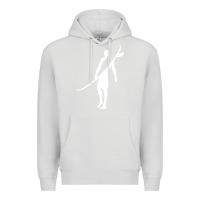 Dove Grey Surf Premium Hoodie - artisFamous