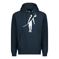 Navy Surf Premium Hoodie - artisFamous
