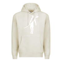Oatmeal Heather Surf Premium Hoodie - artisFamous