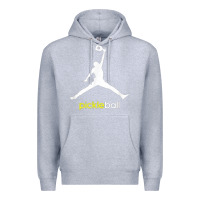 Heather Grey funny pickleball Premium Hoodie - artisFamous