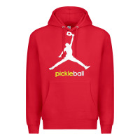 Red funny pickleball Premium Hoodie - artisFamous