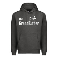 Charcoal Heather the grandfather Premium Hoodie - artisFamous
