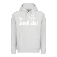 Dove Grey the grandfather Premium Hoodie - artisFamous