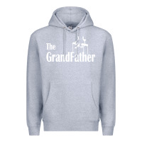 Heather Grey the grandfather Premium Hoodie - artisFamous