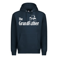 Navy the grandfather Premium Hoodie - artisFamous