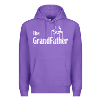 Purple the grandfather Premium Hoodie - artisFamous