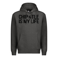 Charcoal Heather chipotle is my life Premium Hoodie - artisFamous