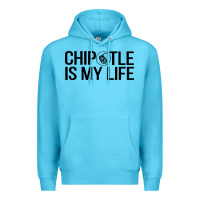 Ocean Blue chipotle is my life Premium Hoodie - artisFamous