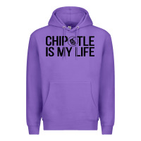 Purple chipotle is my life Premium Hoodie - artisFamous