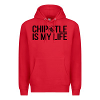 Red chipotle is my life Premium Hoodie - artisFamous