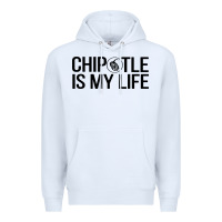 White chipotle is my life Premium Hoodie - artisFamous