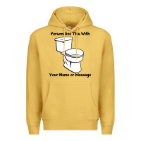 Antique Gold toilet Premium Hoodie - artisFamous