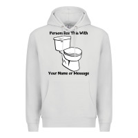 Dove Grey toilet Premium Hoodie - artisFamous