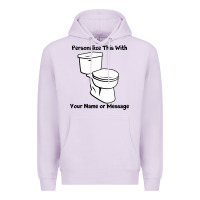 Lilac toilet Premium Hoodie - artisFamous