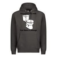 Smoke toilet Premium Hoodie - artisFamous
